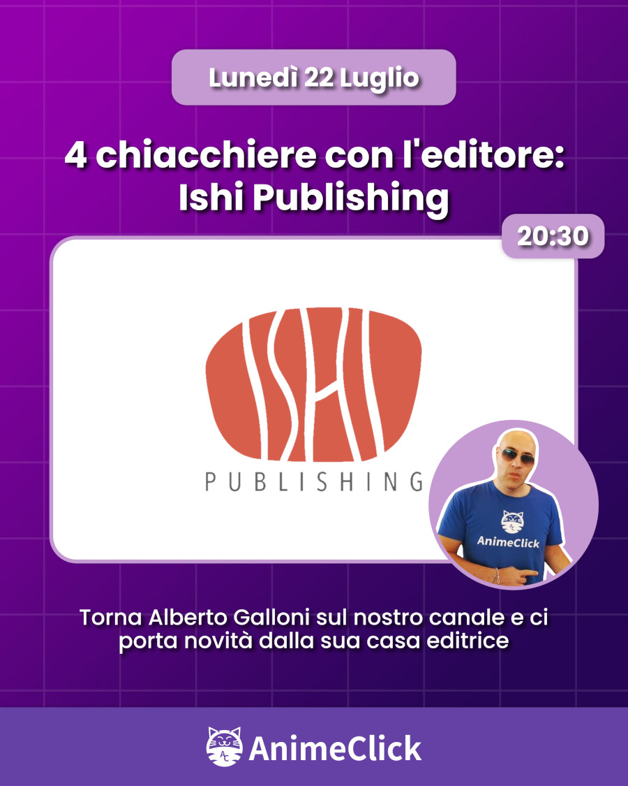 AnimeClick su Twitch: programma dal 22 al 28 luglio AnimeClick su Twitch: programma dal 22 al 28 luglio